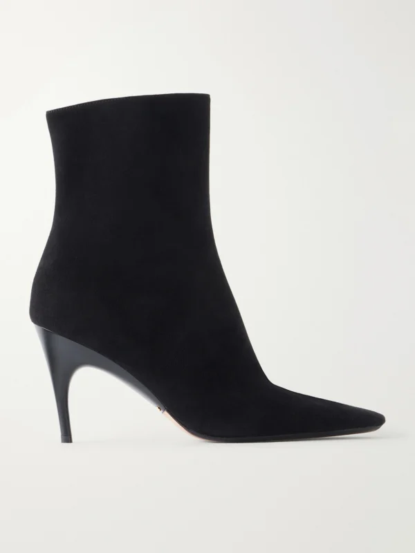 Balenciaga Duchesse 90 Suede Ankle Boots