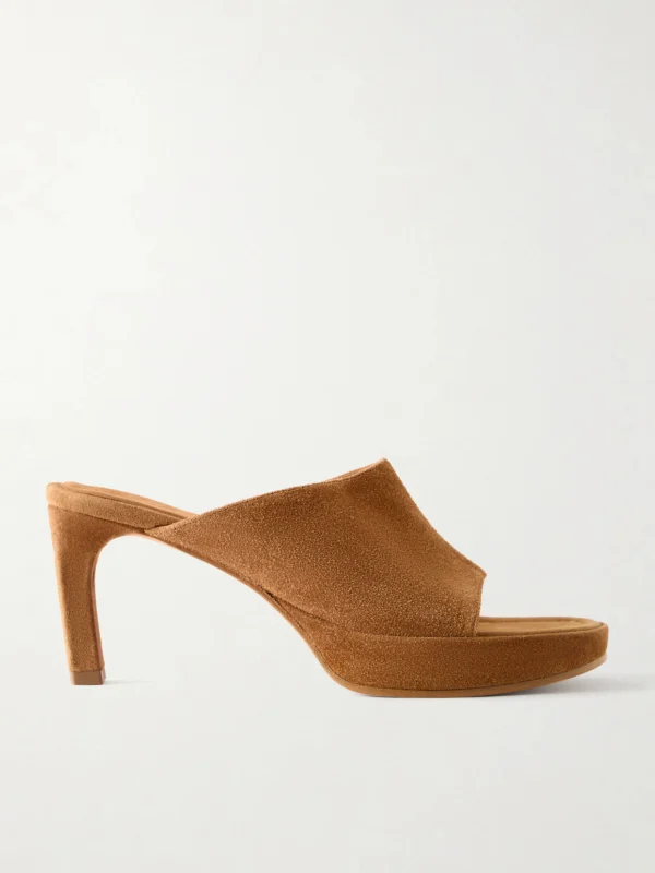 Balenciaga Fargo Suede Mules