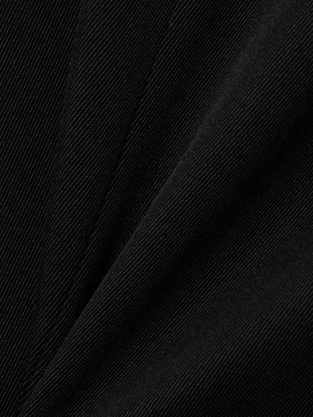 Close-up detail of the Balenciaga Hourglass Grain De Poudre Wool Midi Skirt