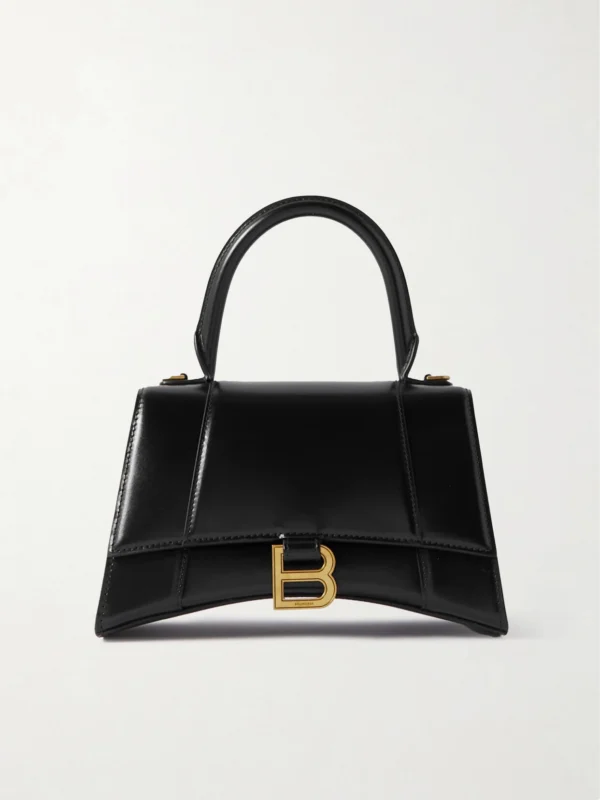 Balenciaga Hourglass Small Leather Top Handle Bag