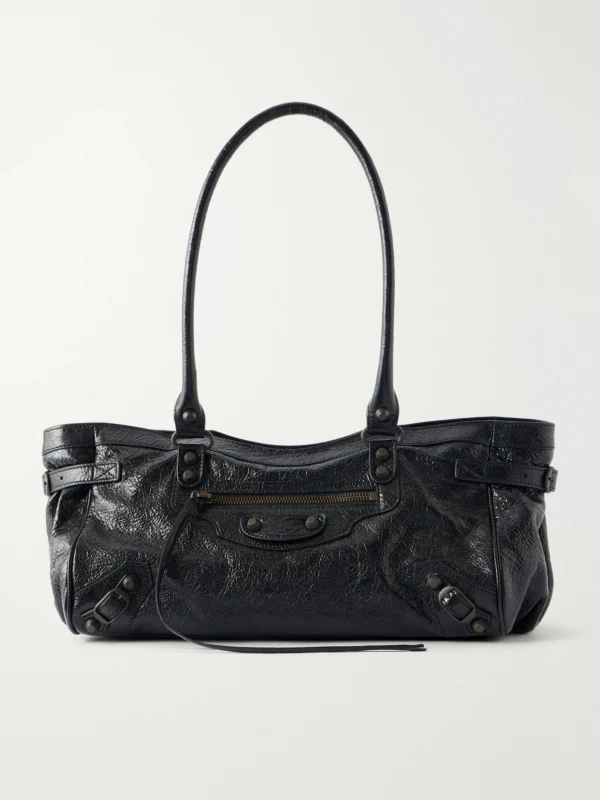 Balenciaga Le City East-west Leather Shoulder Bag