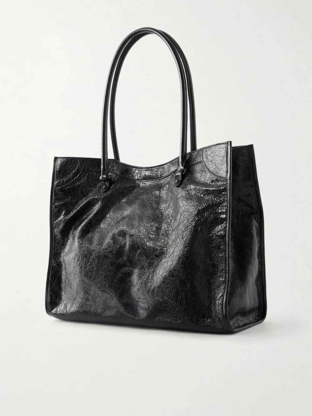 Back view of the Balenciaga Le City Medium Leather Tote