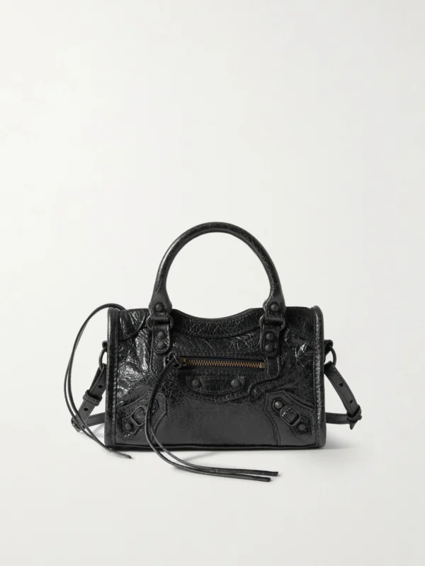 Balenciaga Le City Nano Textured-leather Tote