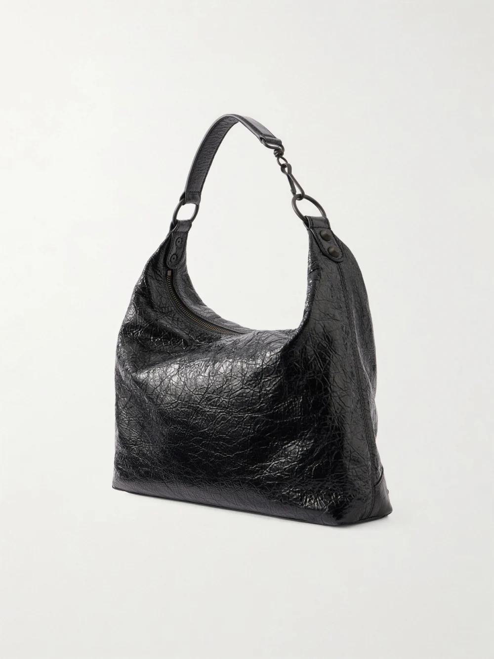 Back view of the Balenciaga Le City Small Leather Shoulder Bag