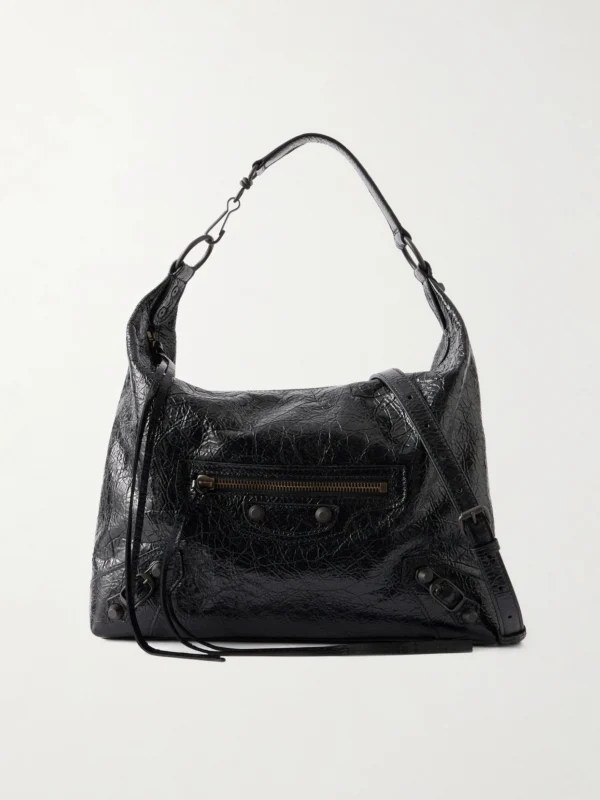 Balenciaga Le City Small Leather Shoulder Bag