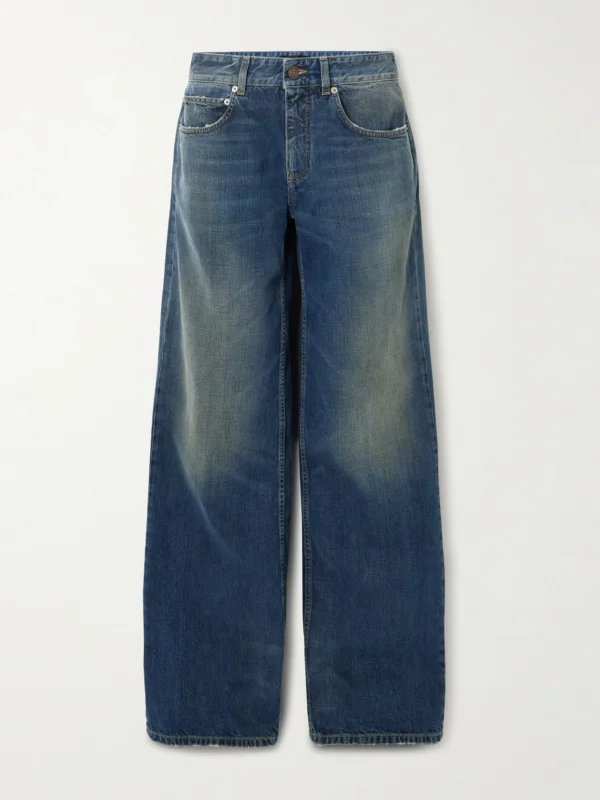 Balenciaga Mid-rise Wide-leg Jeans