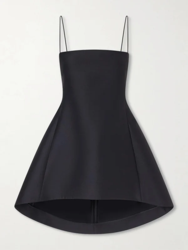Balenciaga Wool and Silk-blend Mini Dress