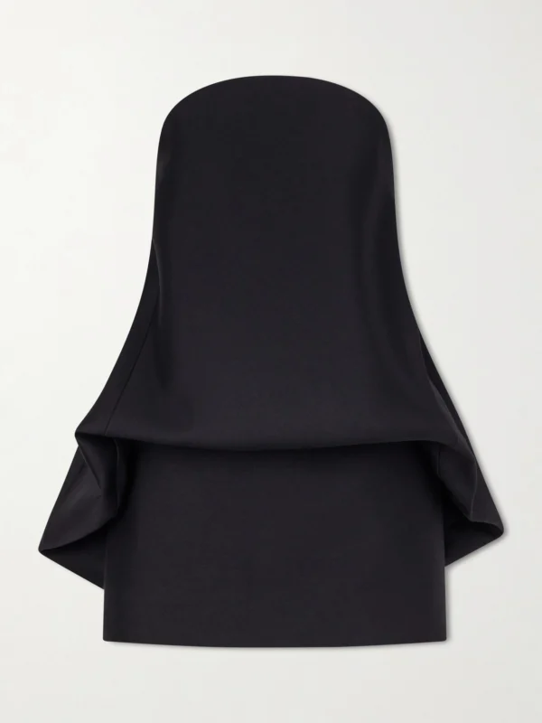 Balenciaga Wool-blend Mini Balloon Dress