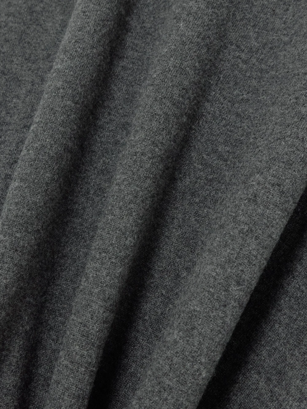 Close-up detail of the Balenciaga Wool Maxi Skirt