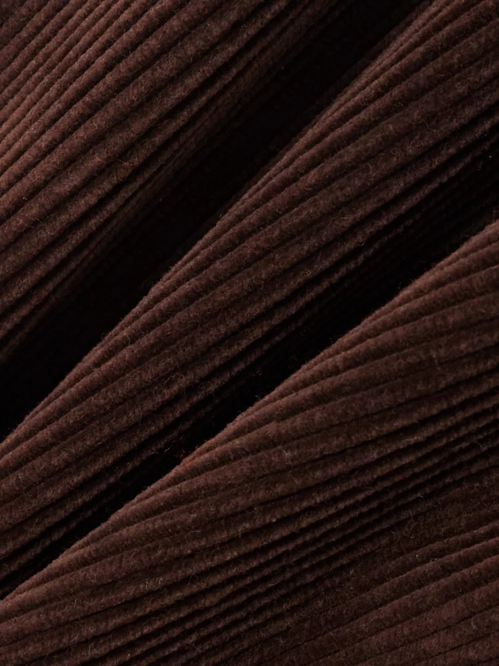 Close-up detail of the Bally Cotton-corduroy Midi Skirt
