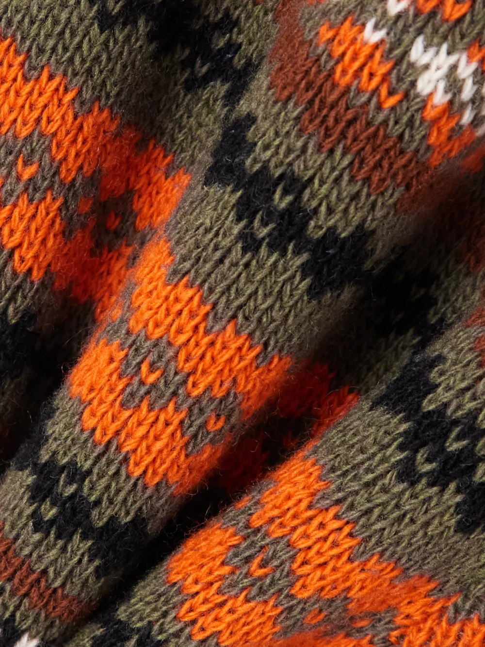 Close-up detail of the Bally Jacquard-knit Wool Leggings