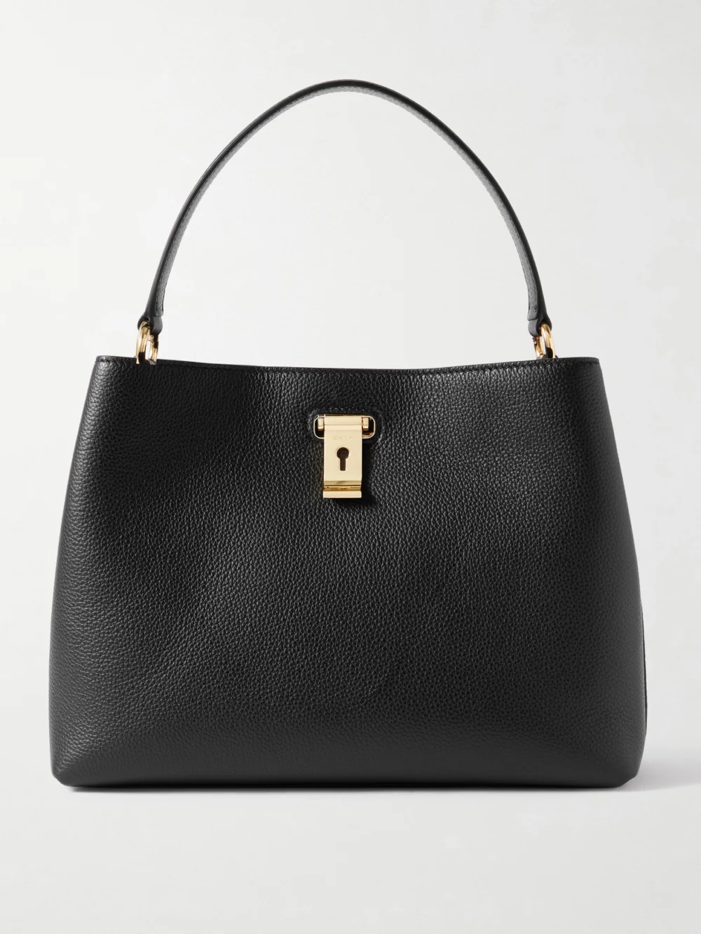 Bally Liv Textured-leather Tote in black