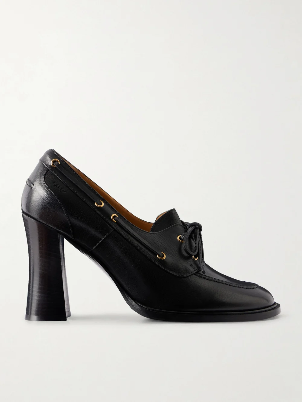 Bally Saule Leather Pumps in black
