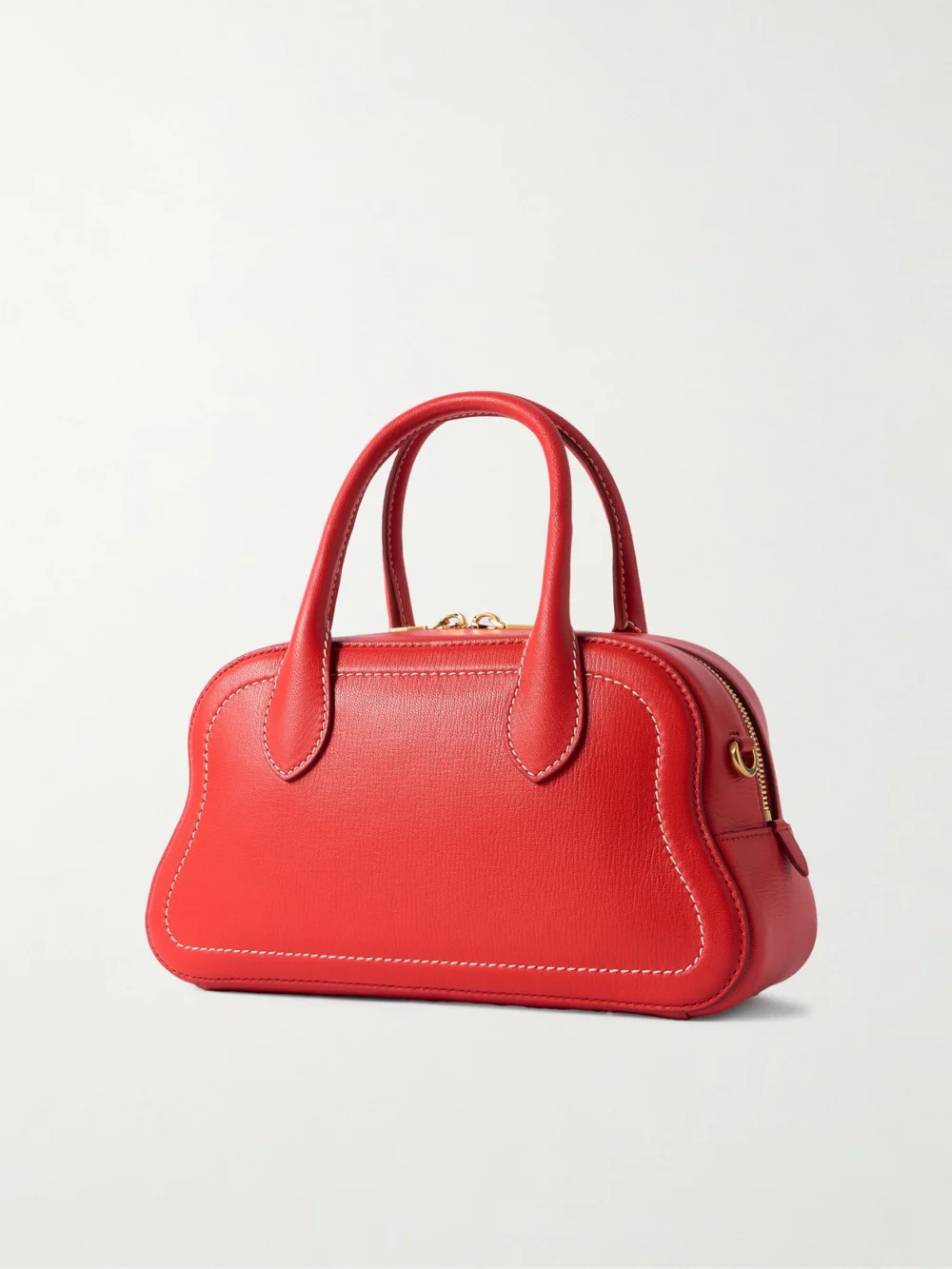 Back view of the Bally Unda Appliquéd Leather Tote