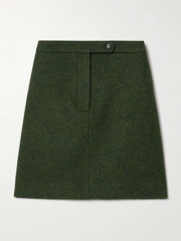 Bally Wool Mini Skirt