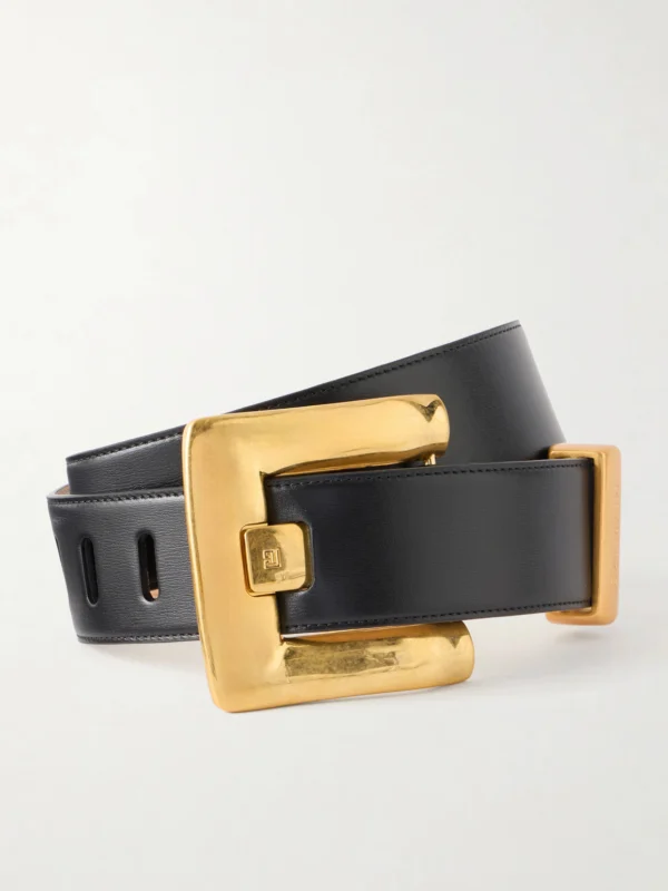 Balmain Anthem Leather Belt