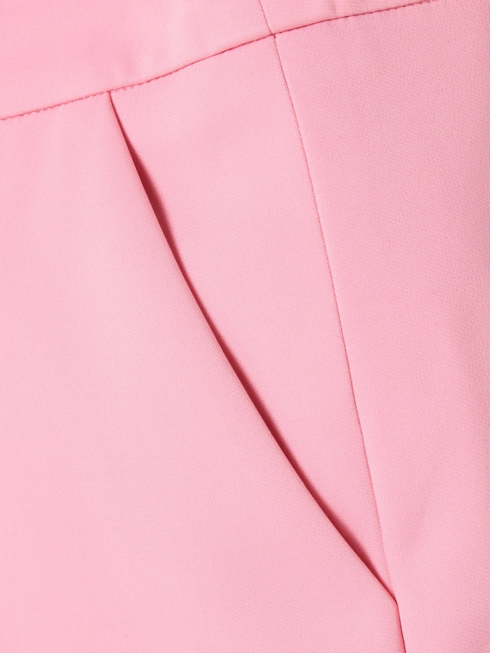 Close-up detail of the Balmain Crepe Straight-leg Pants