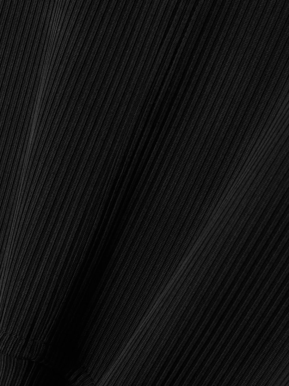 Close-up detail of the Balmain Cutout Ribbed-jersey Maxi Dress