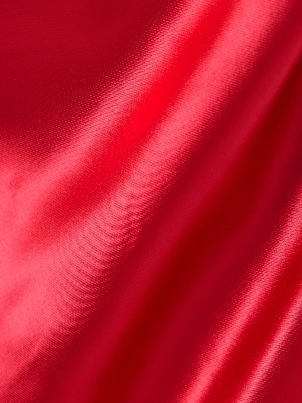 Close-up detail of the Balmain Draped Satin Mini Dress