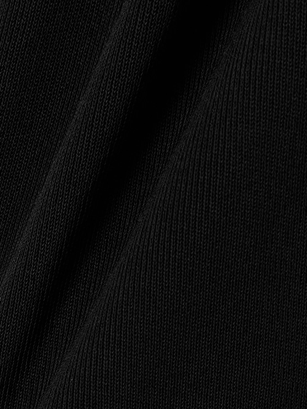 Close-up detail of the Balmain Hooded Open-back Draped Jersey Bodysuit