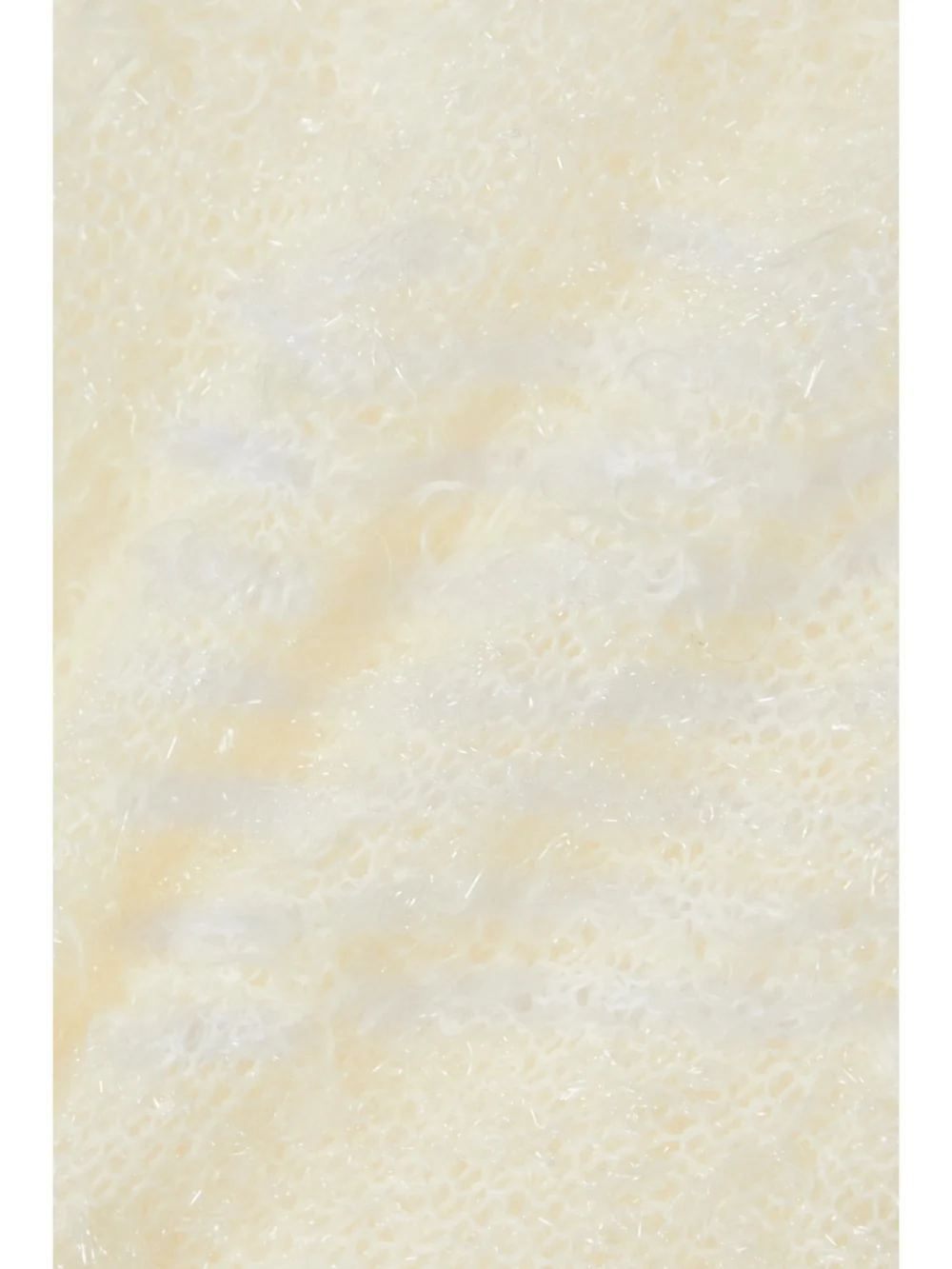 Close-up detail of the Balmain Metallic Button-embellished Mohair-blend Sweater