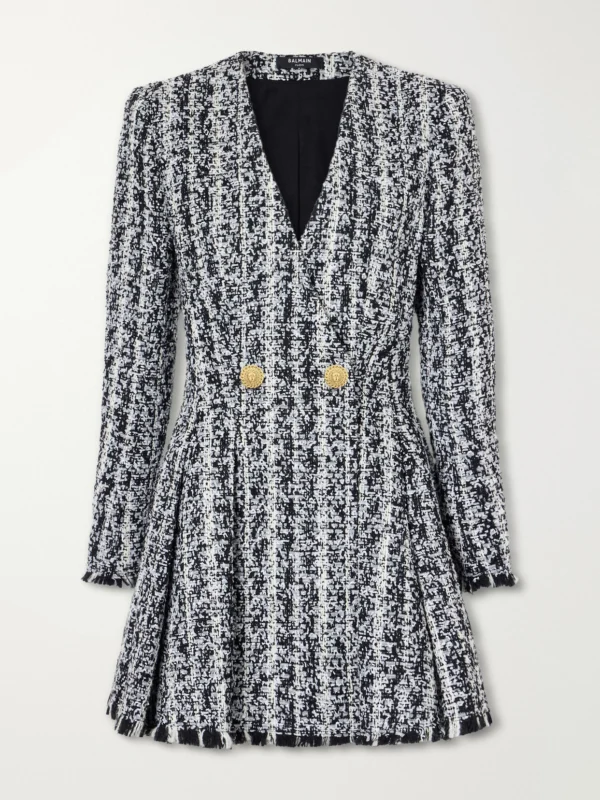 Balmain Tweed Mini Dress