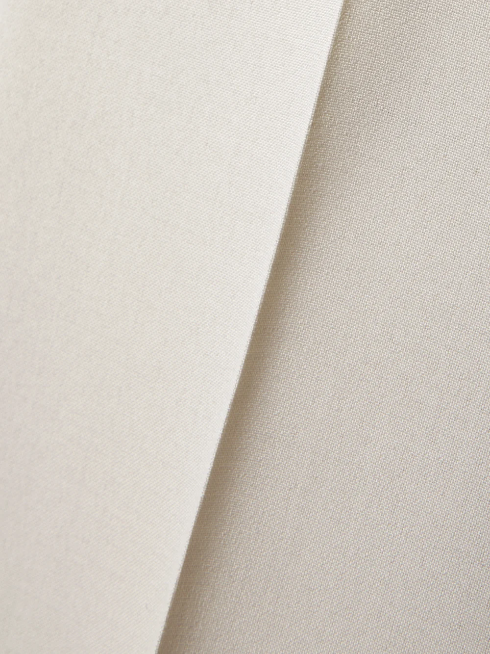 Close-up detail of the Bettter Grain De Poudre Wool-blend Straight-leg Pants
