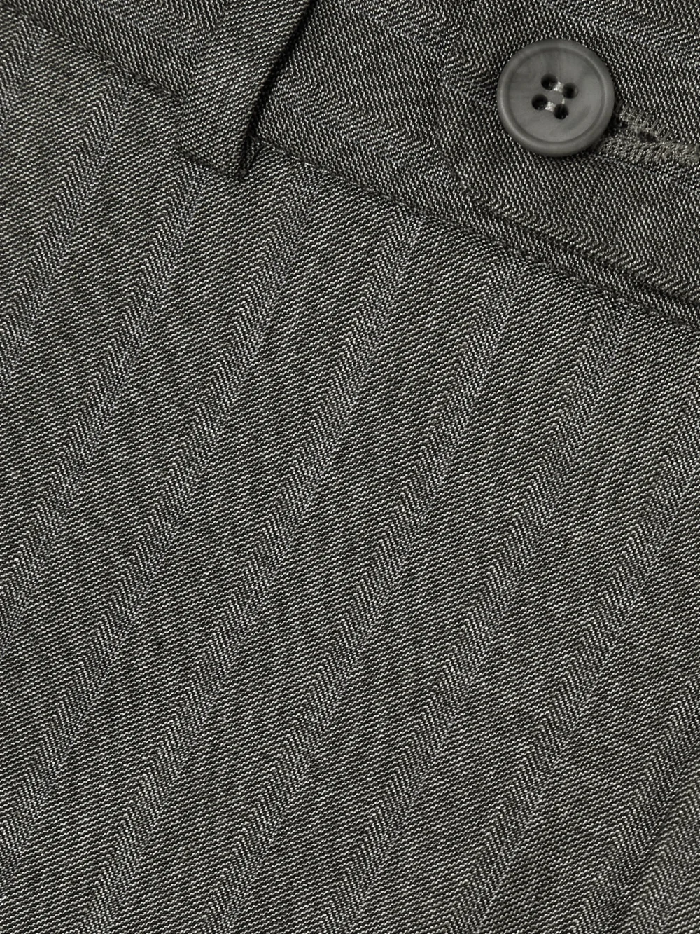 Close-up detail of the Bettter Office Party Asymmetric Striped Wool-blend Maxi Skirt
