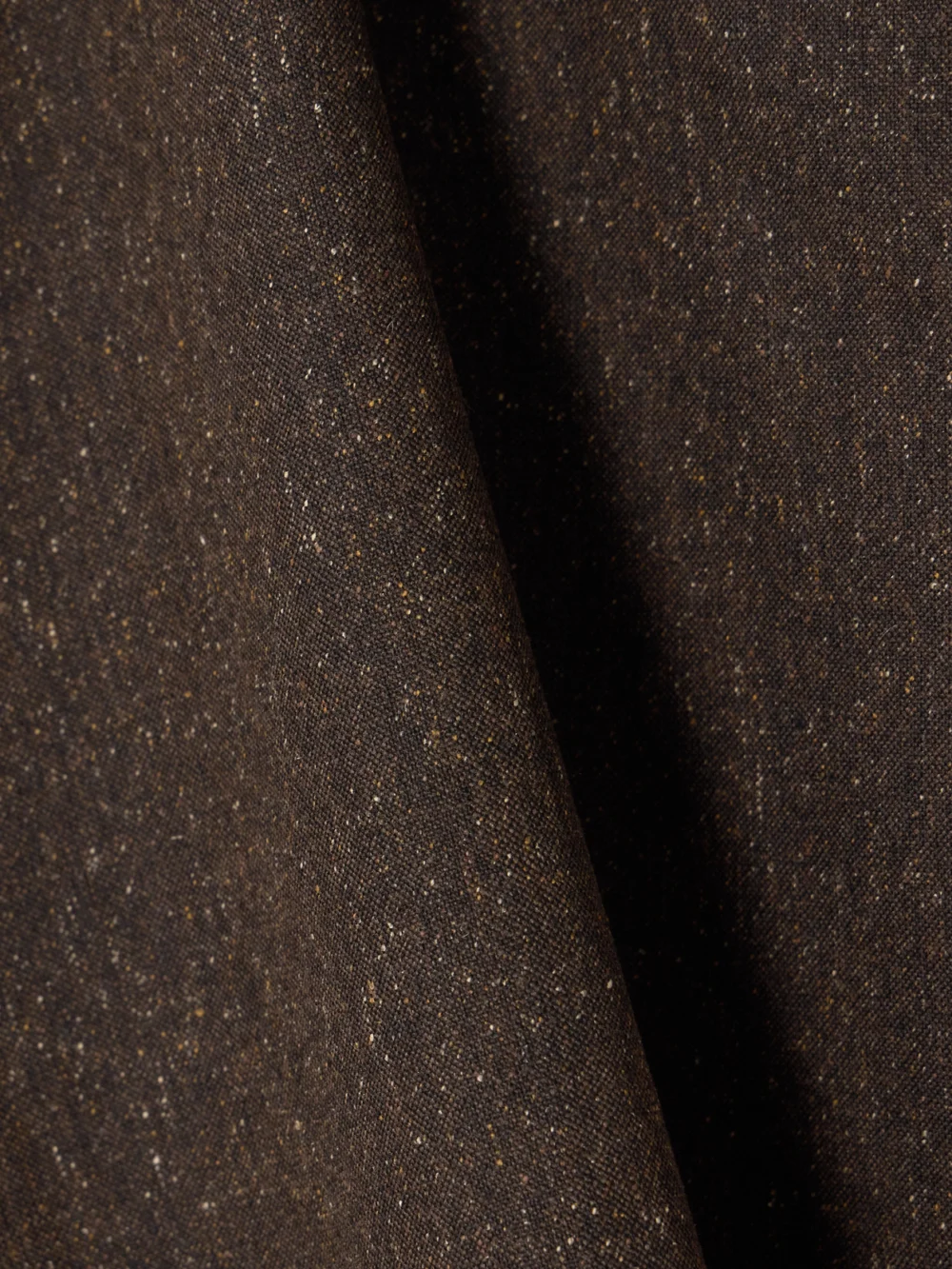 Close-up detail of the BLAZÉ Milano Sussex Wool-blend Midi Skirt