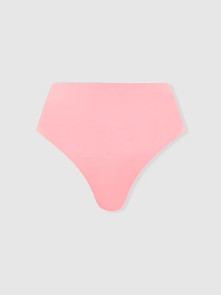 Bondi Born Bondi Born High Rise Bikini Bottoms, Pink