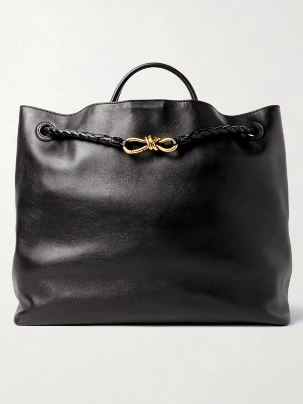 Bottega Veneta Andiamo Large Intrecciato Leather Tote