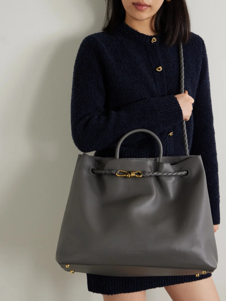 Bottega Veneta Andiamo Large Intrecciato Leather Tote