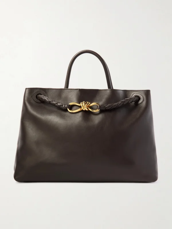 Bottega Veneta Andiamo Medium Leather Shoulder Bag