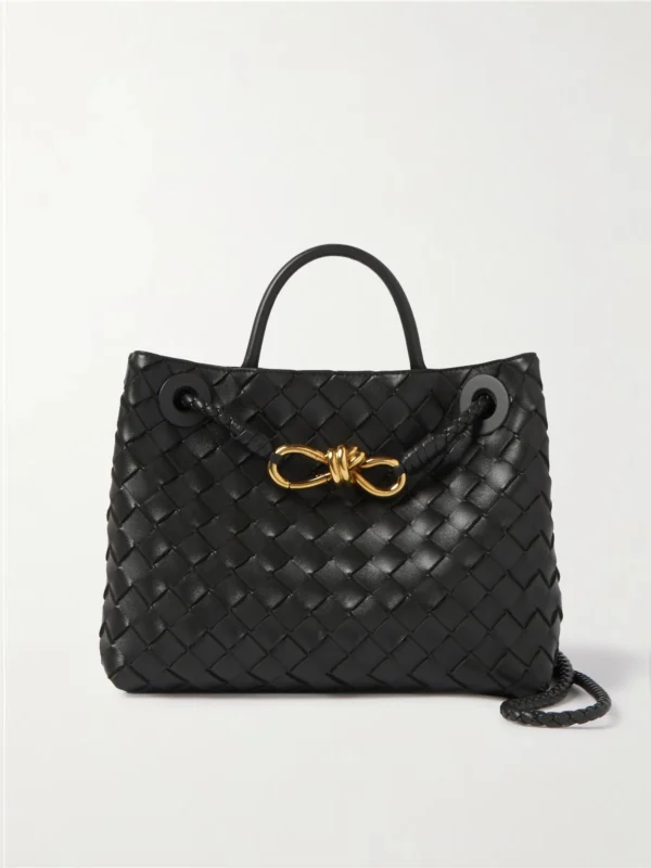 Bottega Veneta Andiamo Small Intrecciato Leather Top-handle Bag