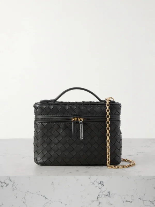 Bottega Veneta Bang Bang Small Intrecciato Leather Tote