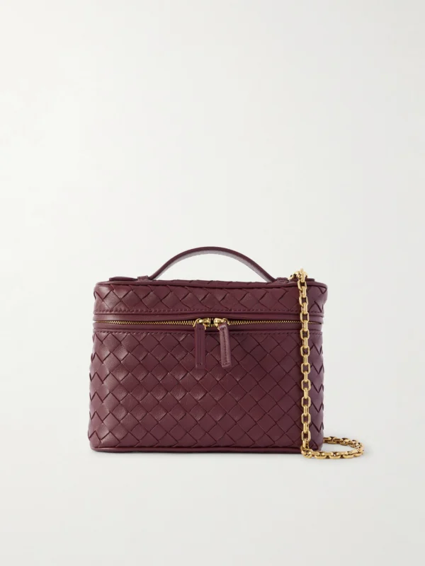 Bottega Veneta Bang Bang Small Intrecciato Leather Tote