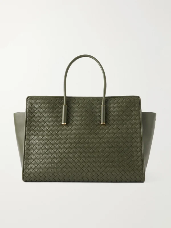Bottega Veneta Barbara Intrecciato Leather Tote