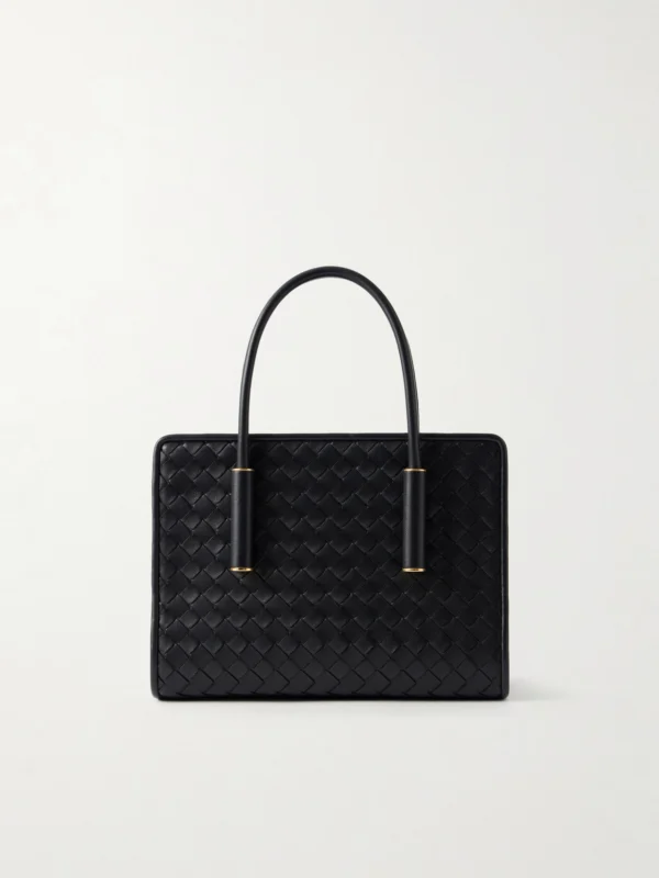 Bottega Veneta Barbara Mini Intrecciato Leather Tote