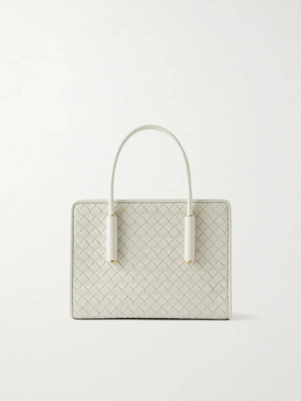Bottega Veneta Barbara Mini Intrecciato Leather Tote