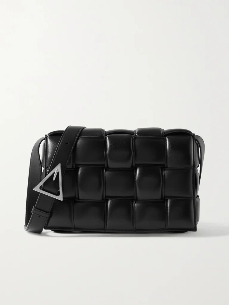 Bottega Veneta Cassette Medium Padded Intrecciato Leather Shoulder Bag