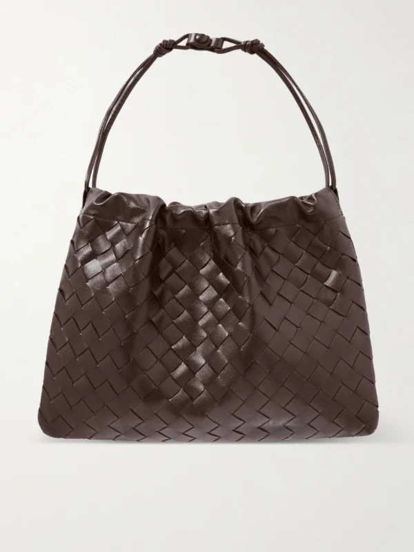Bottega Veneta Dustbag Intrecciato Leather Pouch