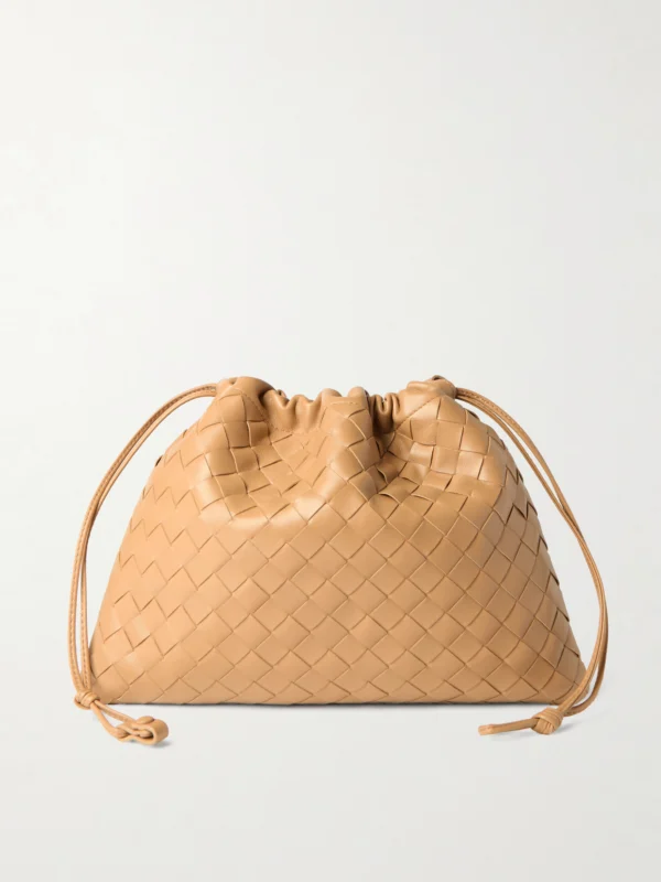 Bottega Veneta Dustbag Intrecciato Leather Pouch