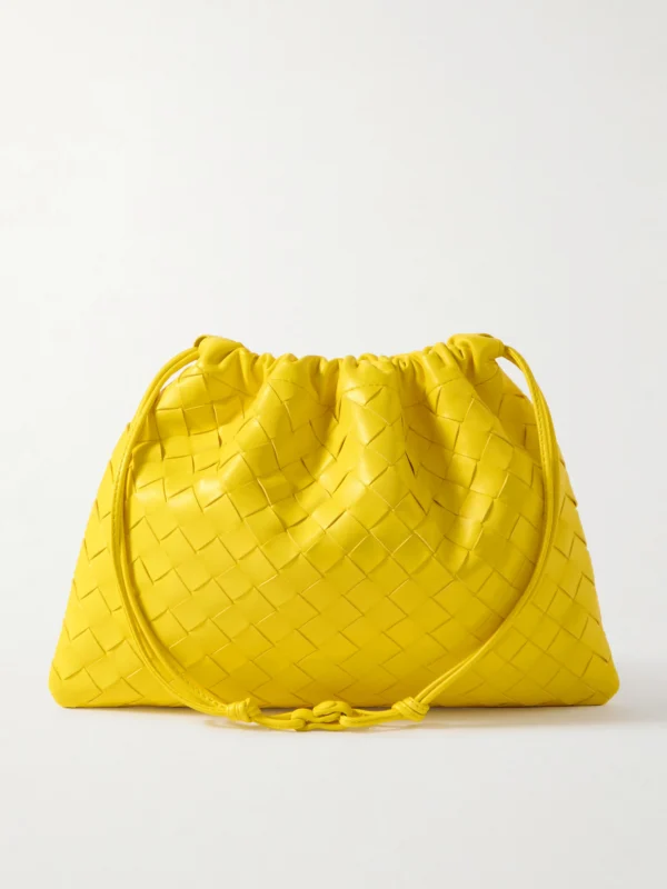 Bottega Veneta Dustbag Intrecciato Leather Pouch