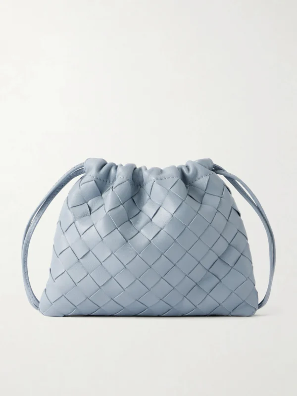 Bottega Veneta Dustbag Intrecciato Mini Leather Pouch