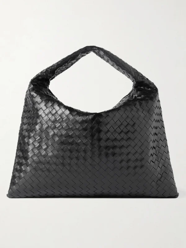 Bottega Veneta Hop Large Intrecciato Leather Tote
