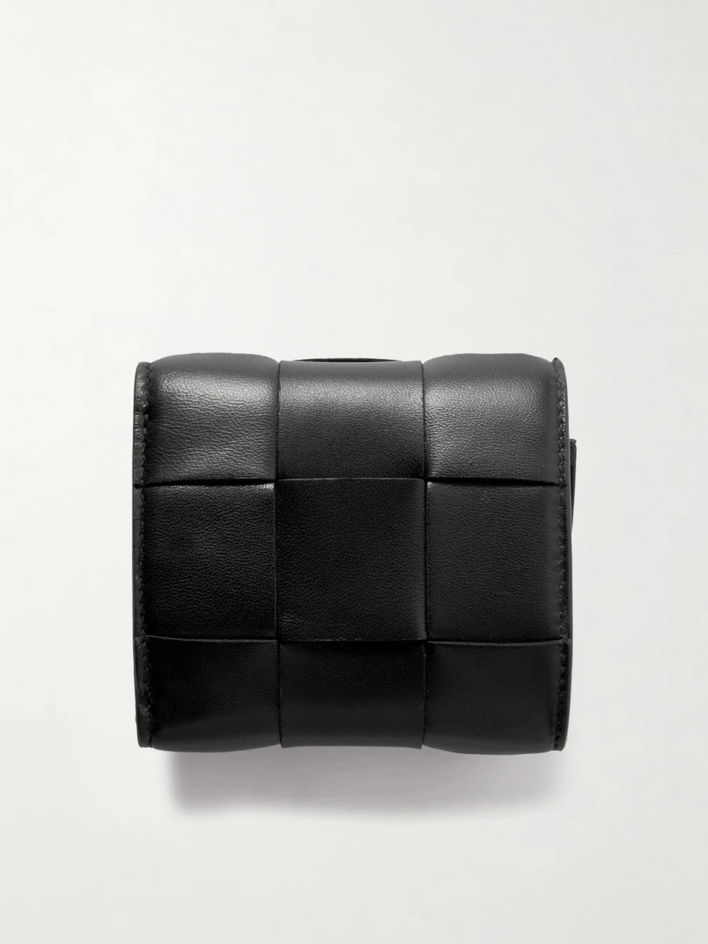 Back view of the Bottega Veneta Intrecciato Leather Wallet