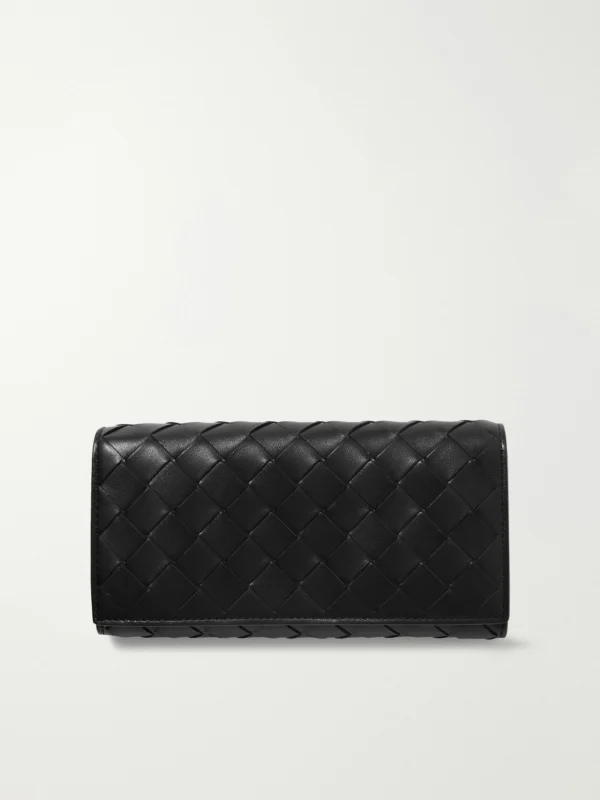 Bottega Veneta Intrecciato Woven Leather Wallet