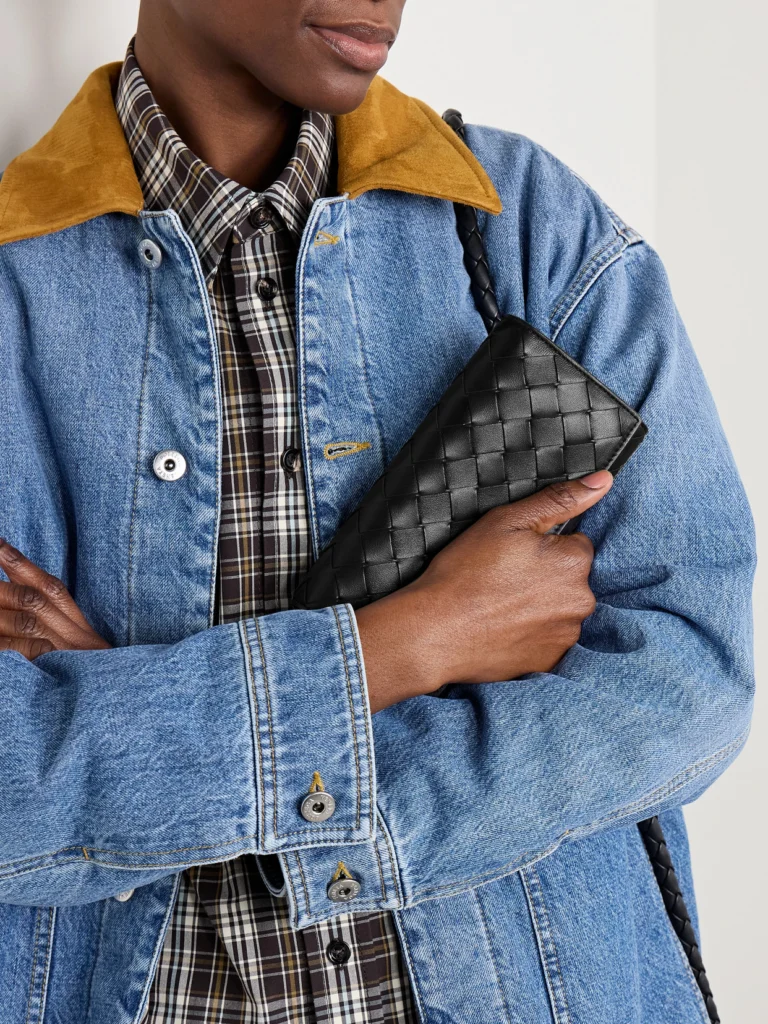 Bottega Veneta Intrecciato Woven Leather Wallet