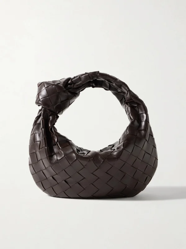 Bottega Veneta Jodie Mini Intrecciato Leather Tote