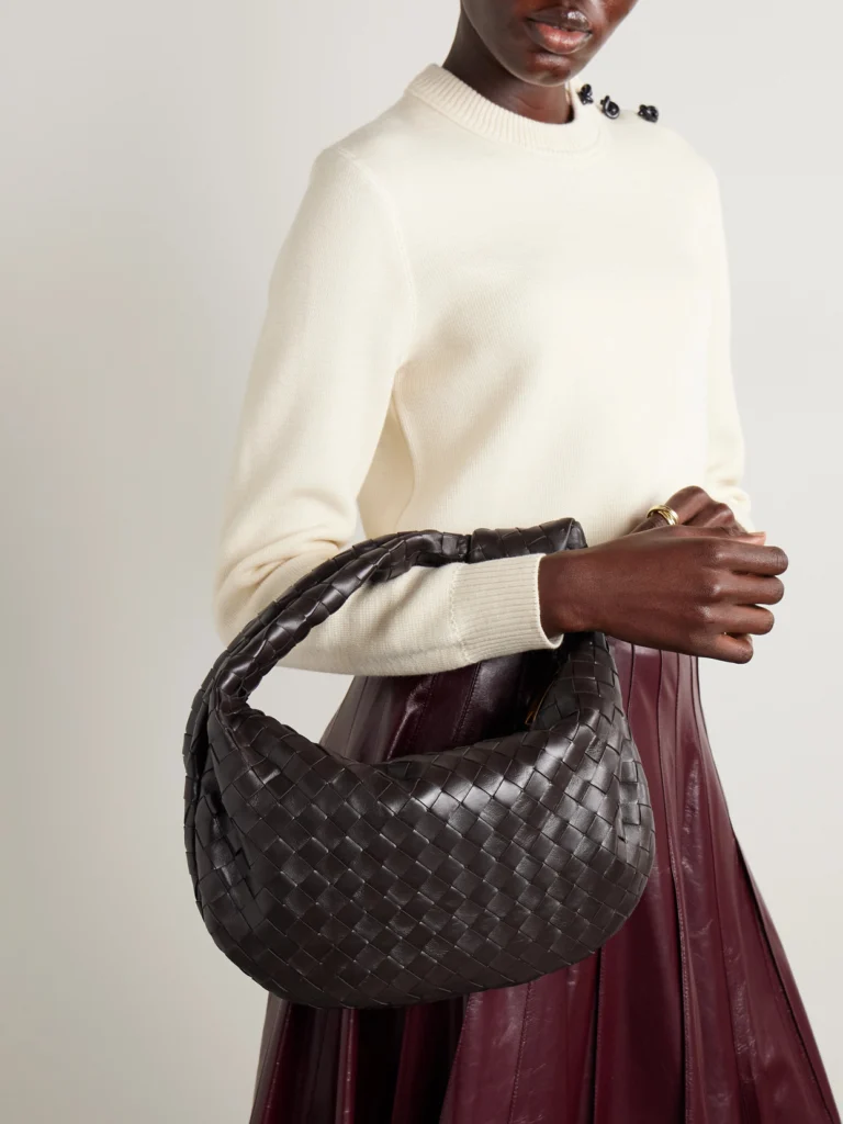 Bottega Veneta Jodie Small Intrecciato Leather Tote